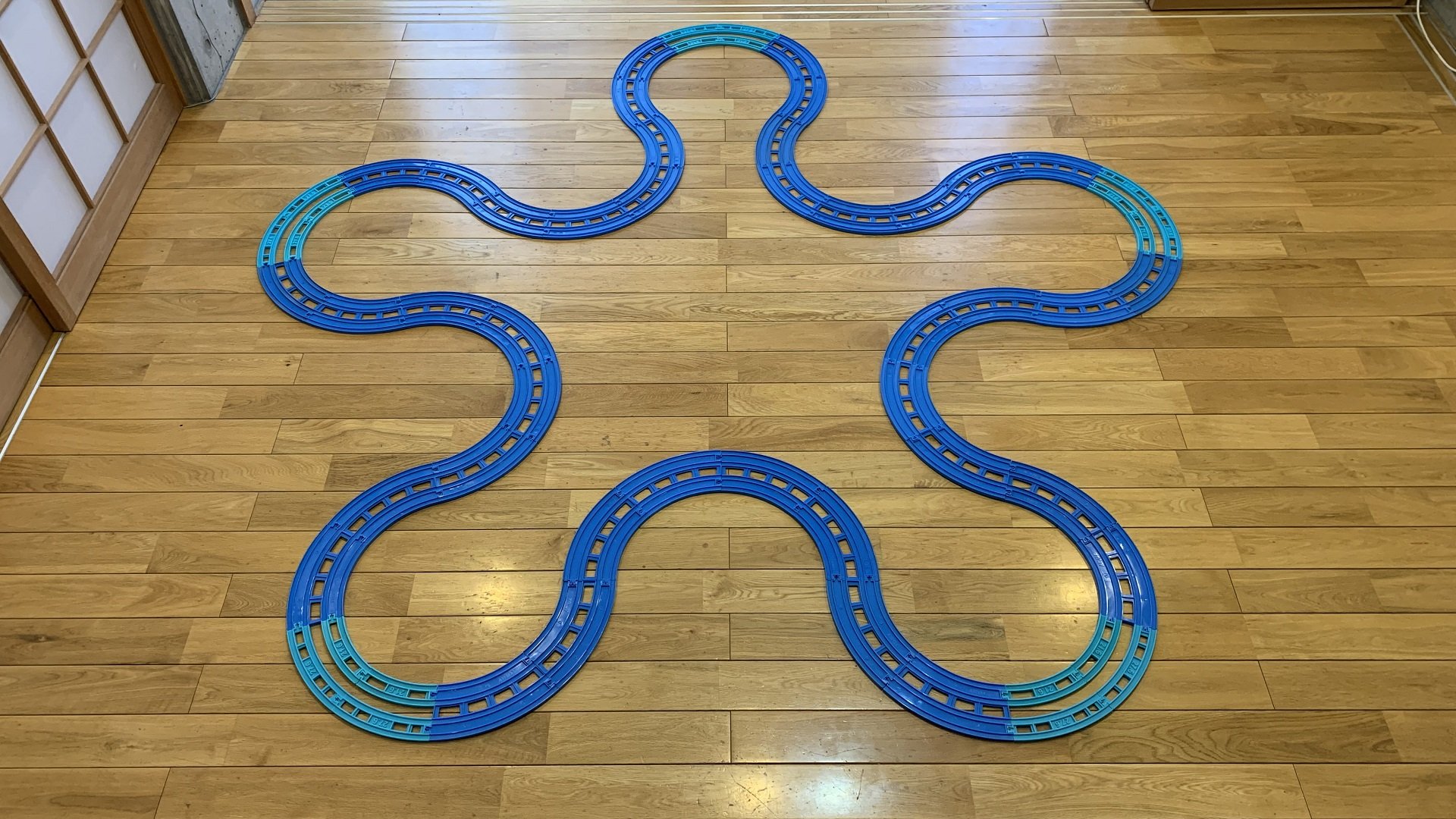 星形のレイアウトの例その1 星形のレイアウトの例その1