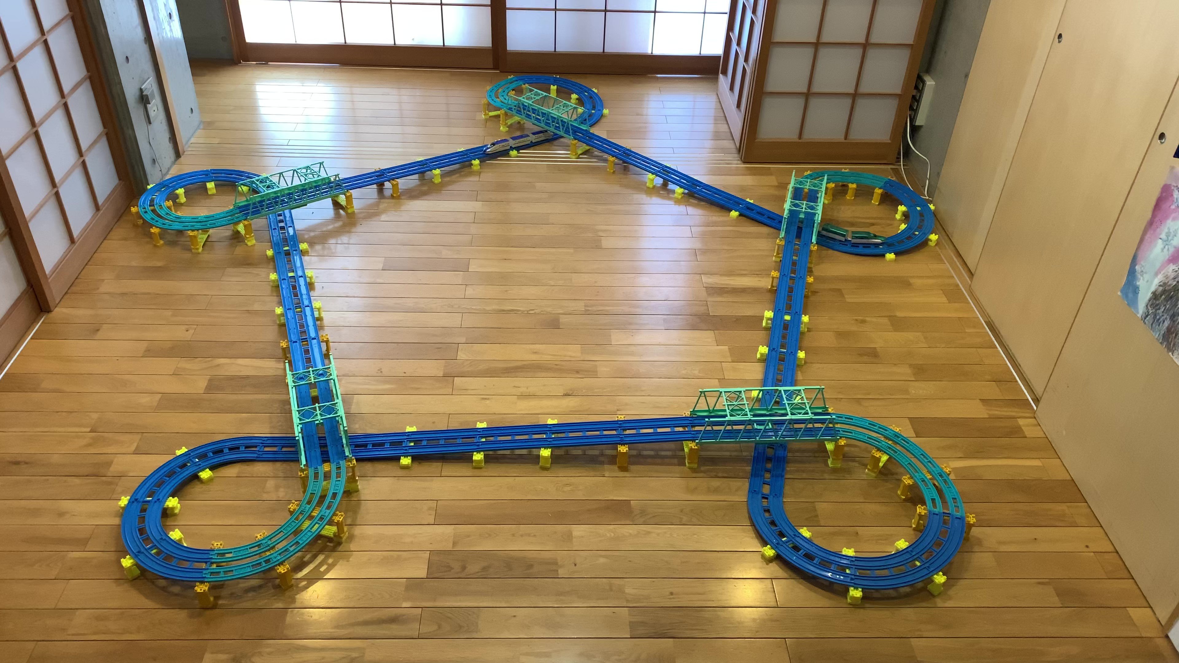 正五角形のレイアウトの例その2 正五角形のレイアウトの例その2